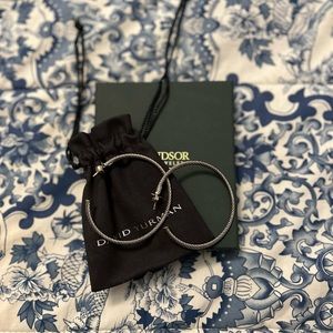 David Yurman Large Hoops